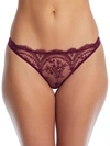 Dita Von Teese Severine Thong In Dark Cherry