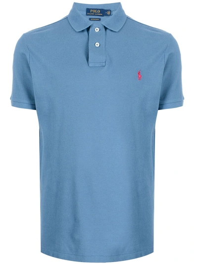 Polo Ralph Lauren Classic Fit Soft Cotton Polo Shirt In Indigo Sky