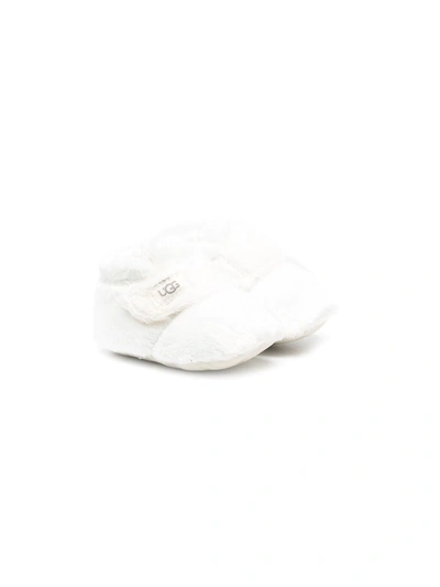 Ugg Babies' Shearling-lined Boots In White