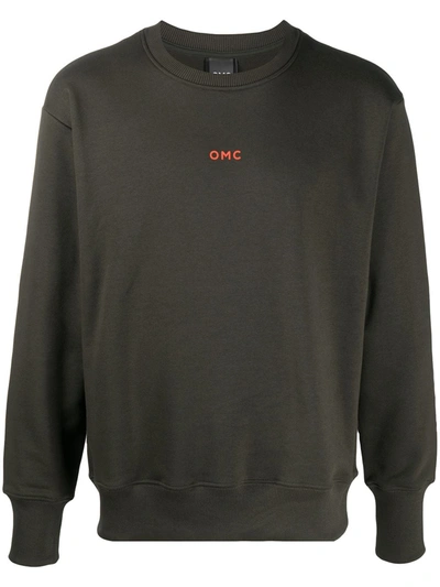Omc Logo-print Sweatshirt In Green