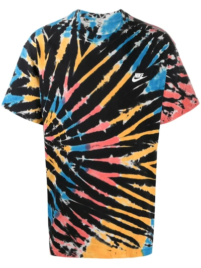 Nike Sportswear Tie-dye T-shirt In Black