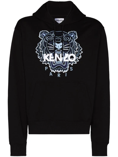 Kenzo Tiger Motif Embroidered Hoodie In Black | ModeSens Kenzo Tiger Motif Embroidered Hoodie In Black | ModeSens