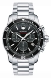 Movado 'series 800' Chronograph Bracelet Watch, 42mm In Silver/ Black/ Silver