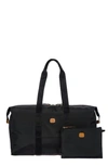 Bric's Brics X-bag 22-inch Folding Duffle Bag In Black