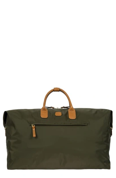 Bric's X-bag Boarding 22-inch Duffle Bag In Olive