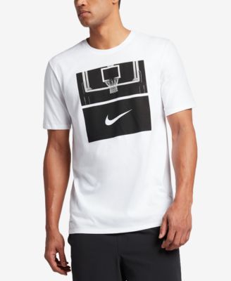 Nike Men's Dry Core Basketball T-shirt In White | ModeSens