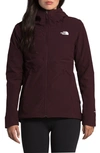 The North Face Shelbe Raschel Full Zip Hoodie In Root Brown