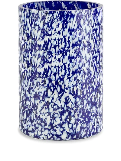 Stories Of Italy Macchia Murano Glass Vase 15cm In Neutrals