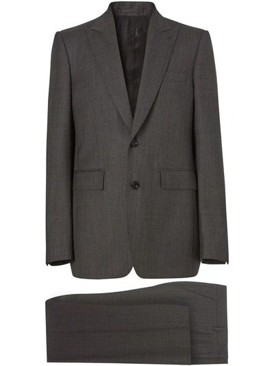 Burberry Two-piece Classic-fit Suit In Grey