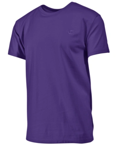 Champion Men's Cotton Jersey T-shirt In Purple