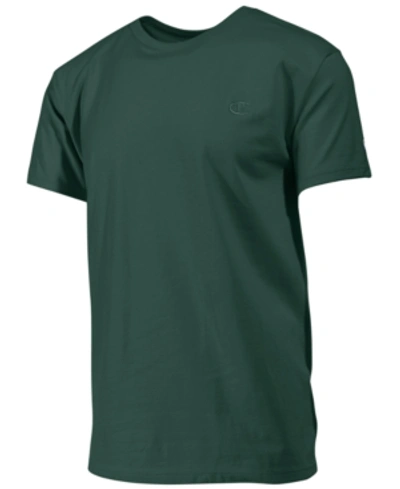 Champion Men's Cotton Jersey T-shirt In Dark Green