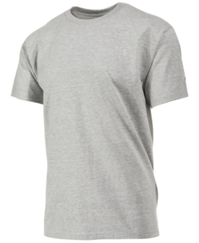 Champion Men's Cotton Jersey T-shirt In Gray/gray