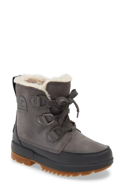 Sorel Tivoli Iv Waterproof Winter Boot In Quarry