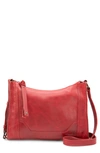 Frye Melissa Leather Crossbody Bag In Red