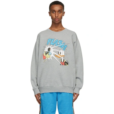 Gucci Grey Disney Edition Donald Duck Sweatshirt