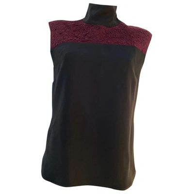 Pre-owned Costume National Black Synthetic Top