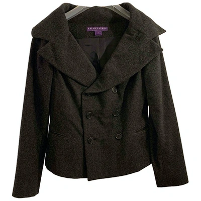 Pre-owned Ralph Lauren Cashmere Jacket In Grey