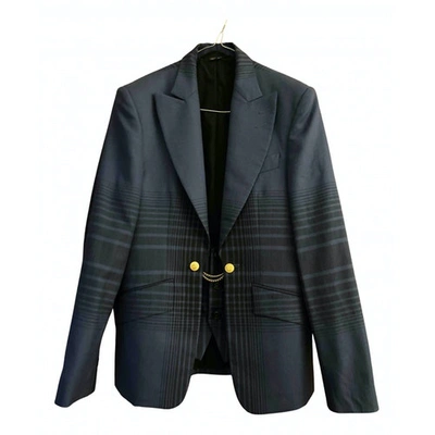 Pre-owned Vivienne Westwood Blue Wool Jacket