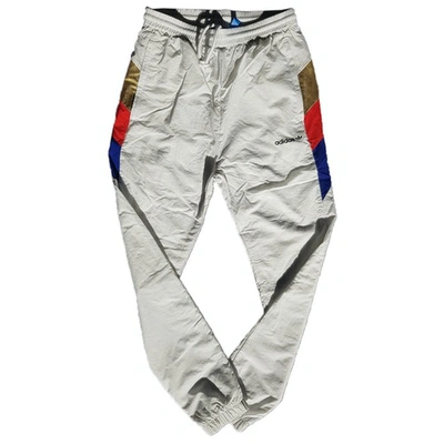 Pre-owned Adidas Originals Trousers In White