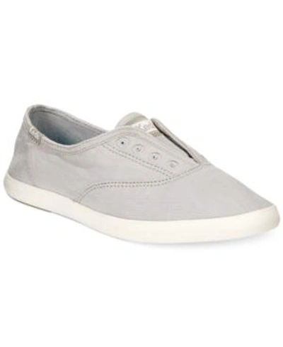 Keds Women's Chillax Laceless Sneakers Women's Shoes In Drizzle Gray
