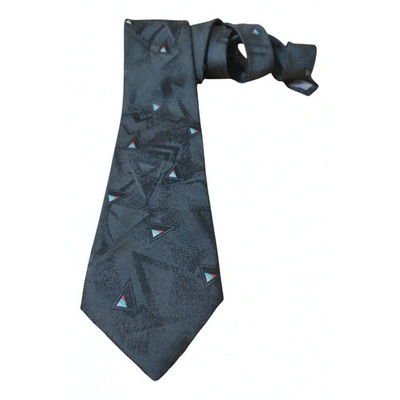 Pre-owned Pierre Cardin Tie In Black