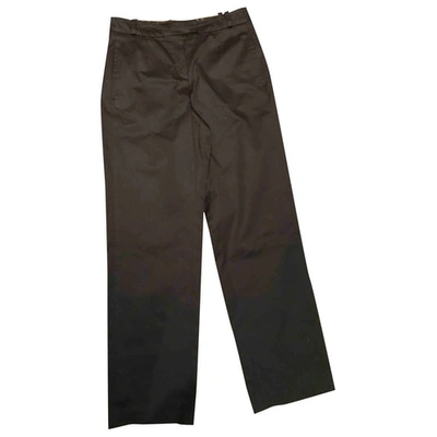 Pre-owned Kenzo Large Pants In Brown