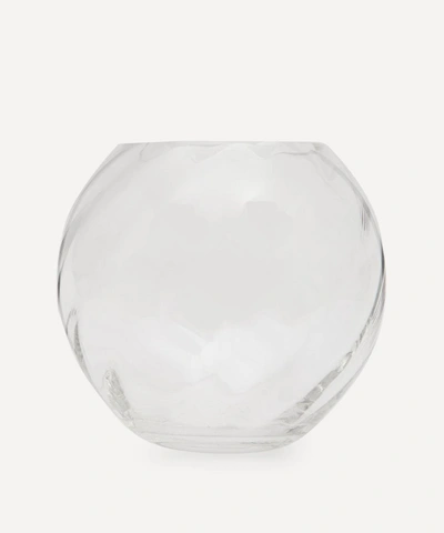 Klimchi Round Marika Vase In Clear