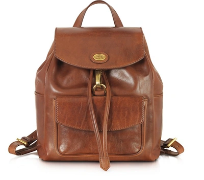 The Bridge Handbags Story Donna Marrone Leather Backpack