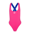 Off-white Pink Logo Tape One-piece Swimsuit