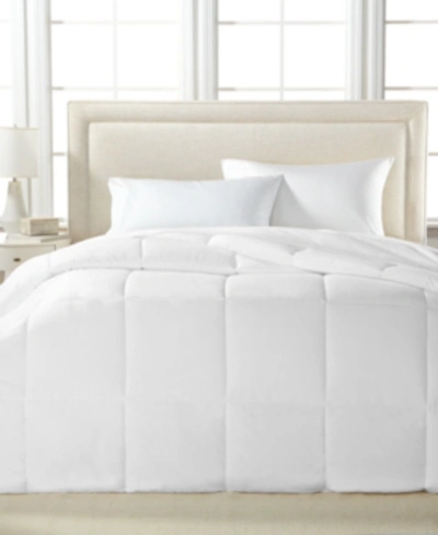 Royal Luxe Color Hypoallergenic Down Alternative Light Warmth Microfiber Comforter, Twin, Exclusively At Macy's In White