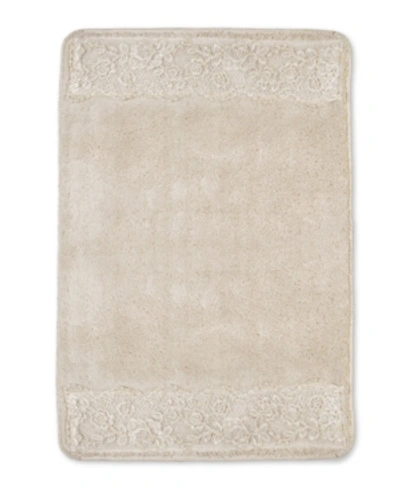 Popular Bath Rose Vine Bath Rug Bedding In Beige