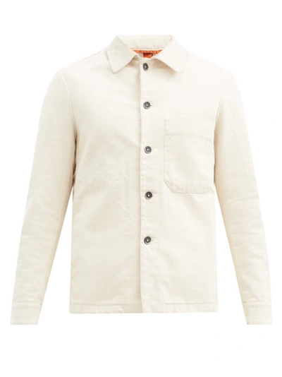 Barena Venezia Rocheo Cotton-twill Overshirt In Neutrals