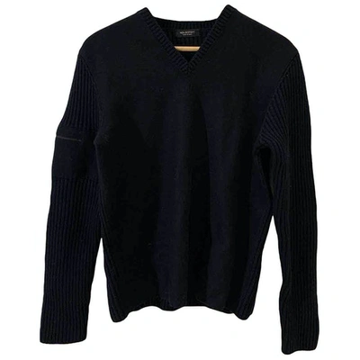 Pre-owned Neil Barrett Blue Wool Knitwear & Sweatshirts