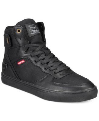 Levi's Levi's® Men's Jeffrey Hi 501 Sneaker In Black | ModeSens