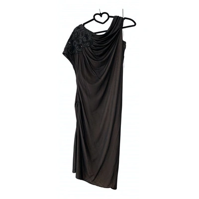 Pre-owned Catherine Malandrino Mid-length Dress In Black