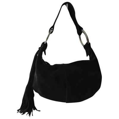 Pre-owned Calvin Klein Black Suede Clutch Bag