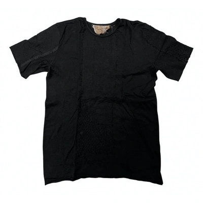 Pre-owned By Walid Black Cotton T-shirt