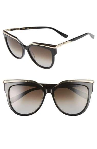 Mcm 56mm Cat Eye Sunglasses In Black