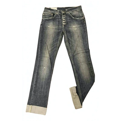 Pre-owned Dondup Large Jeans In Blue