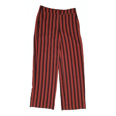 Pre-owned Gestuz Trousers In Multicolour