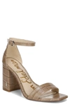 Sam Edelman Women's Daniella High-heel Sandals In Praline Croco