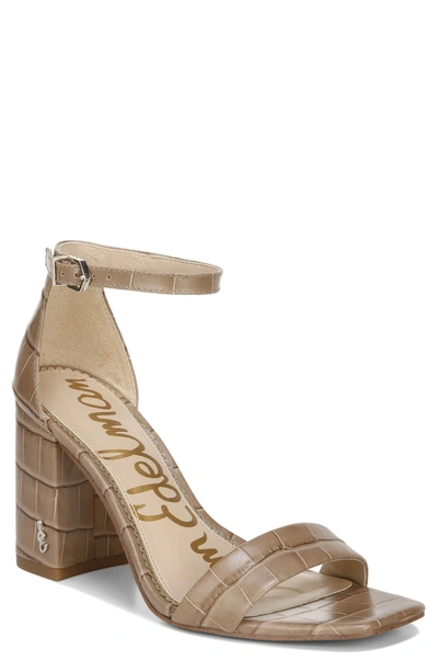 Sam Edelman Women's Daniella High-heel Sandals In Praline Croco