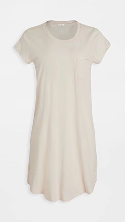 Skin Carissa Sleep Shirt In Pearl Pink