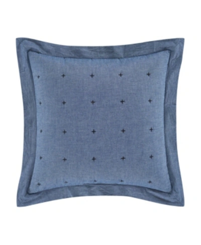 Oscar Oliver Ellis Decorative Pillow, 20" X 20" Bedding In Blue