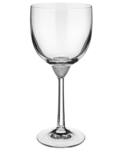 Villeroy & Boch Octavie Water Goblet Glass, 12.5 oz In Clear
