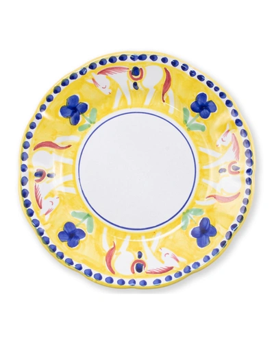 Vietri Campagna Salad Plate In Yellow