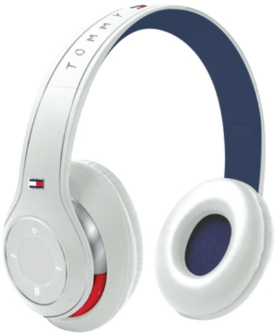 Tommy Hilfiger Noise Isolating Wireless Headphones In White