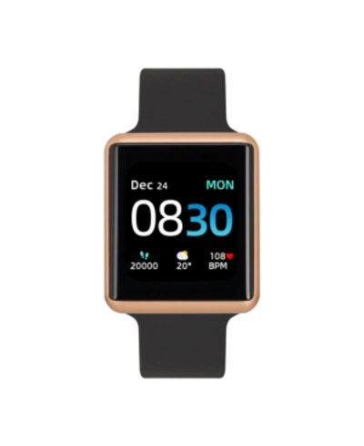 Itouch Air 3 Unisex Heart Rate Black Strap Smart Watch 40mm