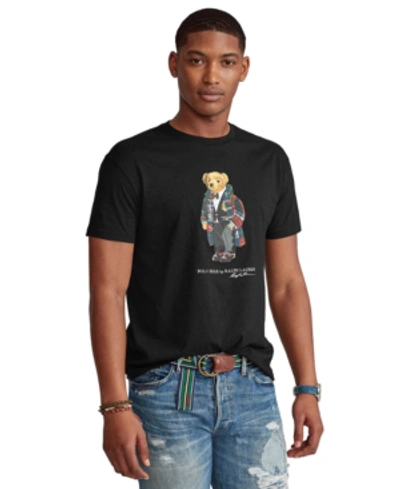 Polo Ralph Lauren Men's Classic-fit Holiday Bear T-shirt In Polo Black |  ModeSens