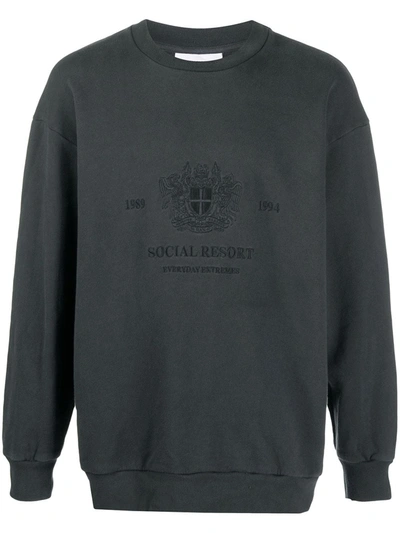 Han Kjobenhavn Organic Cotton Sweatshirt In Black